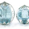 par de esferas em cristal murano senna m g cor azul turquesa 20875840 1 20181210150722