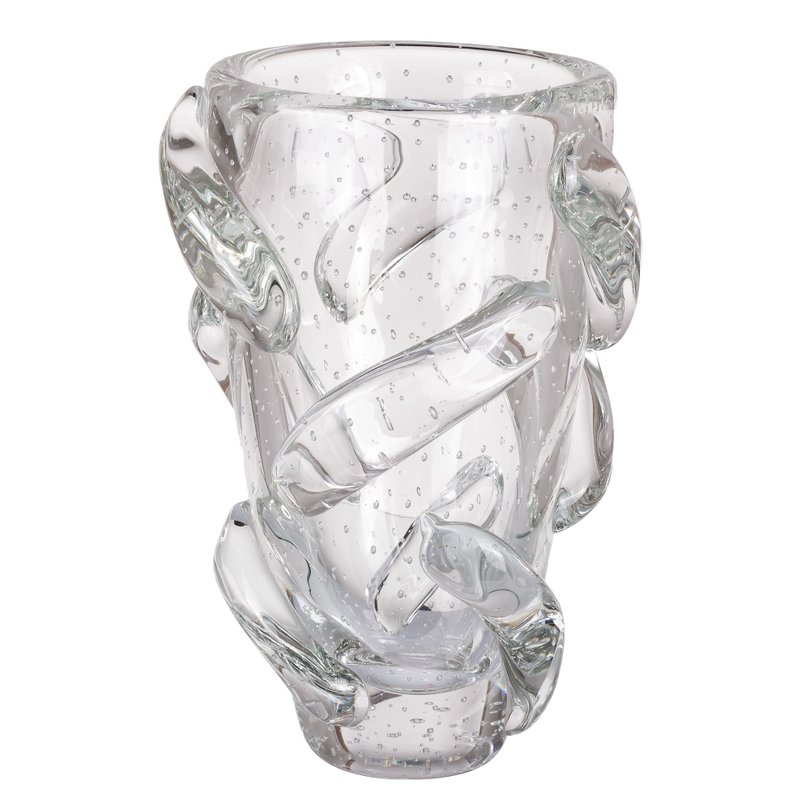 vaso murano stick transparente