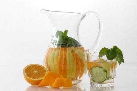 agua aromatizada sabor laranja sottile casa