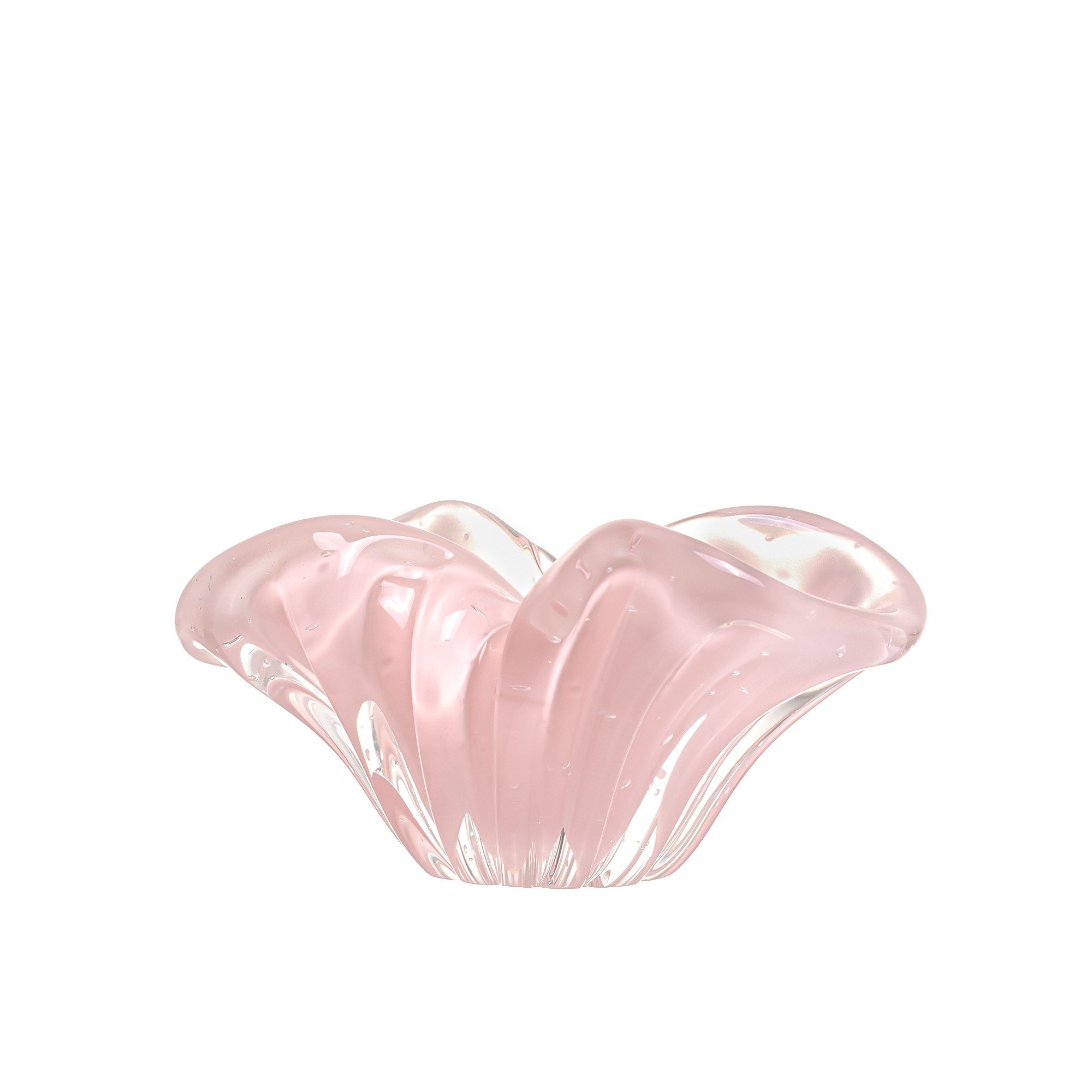 vaso de murano manzoni jade rosa sottile casa