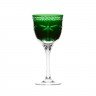 258741 Taa de Cristal Lapidado Para Vinho Tinto Verde Escuro 87 Sottile Casajpg