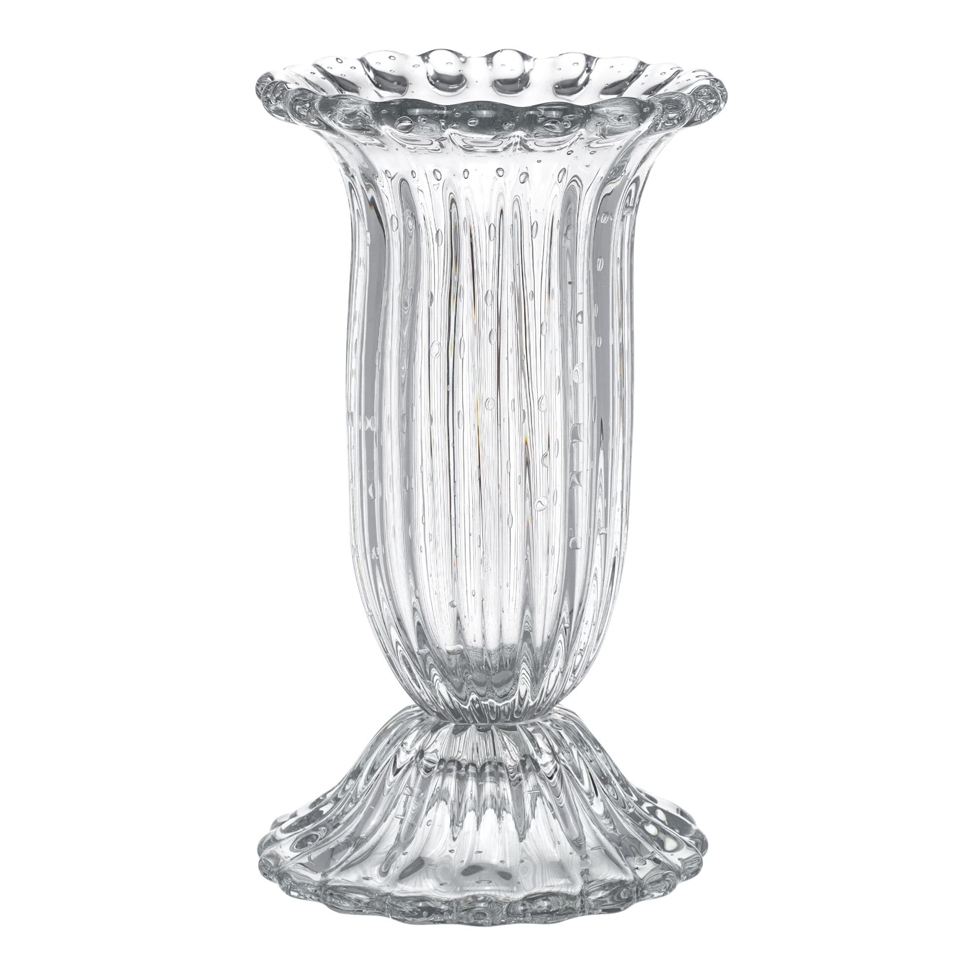 8331 36 ct vaso murano franca cristal transparente