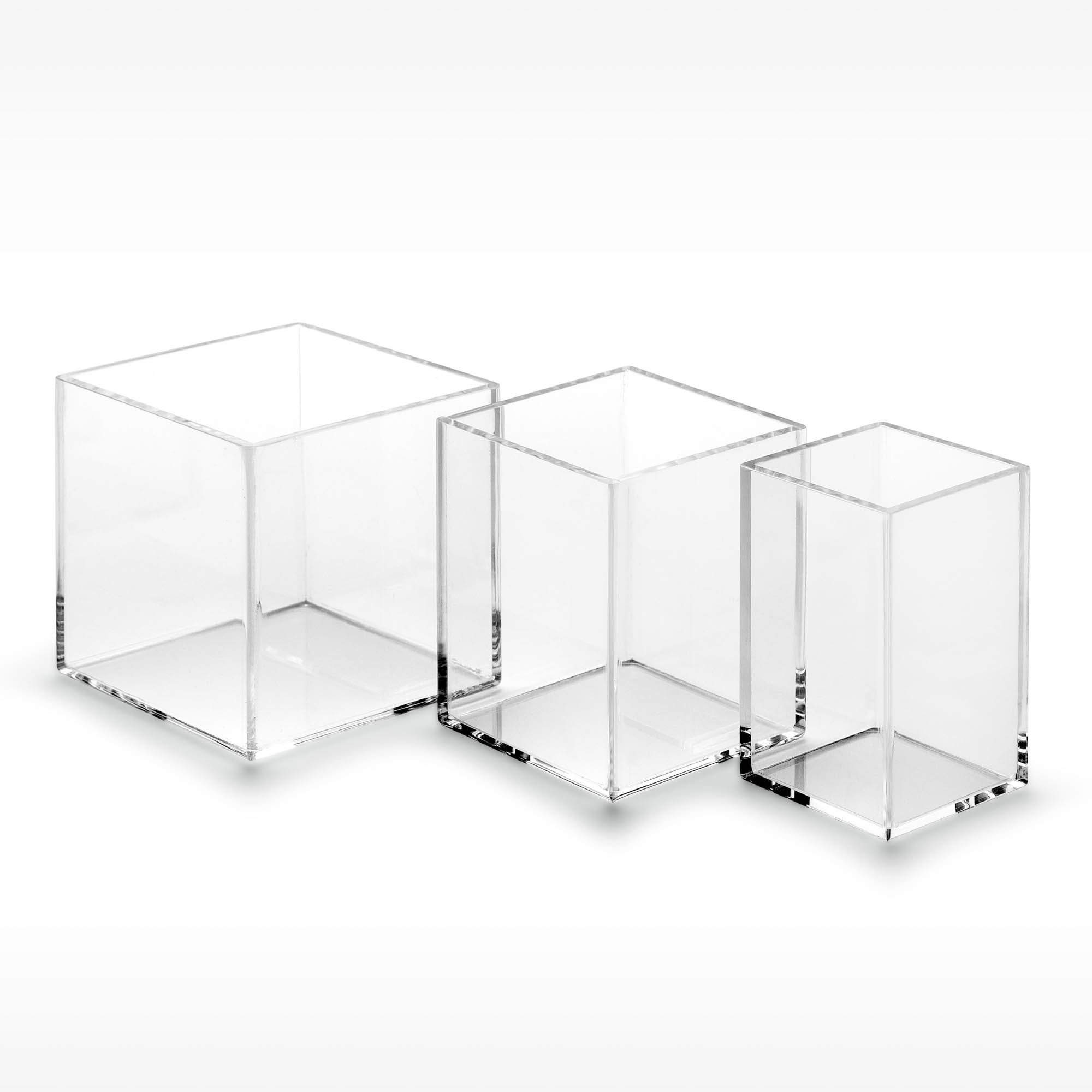 Cubo da parete - cristallo acrilico - Kubi