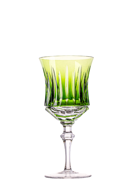 taca de cristal para agua vivaldi lap 66 verde claro