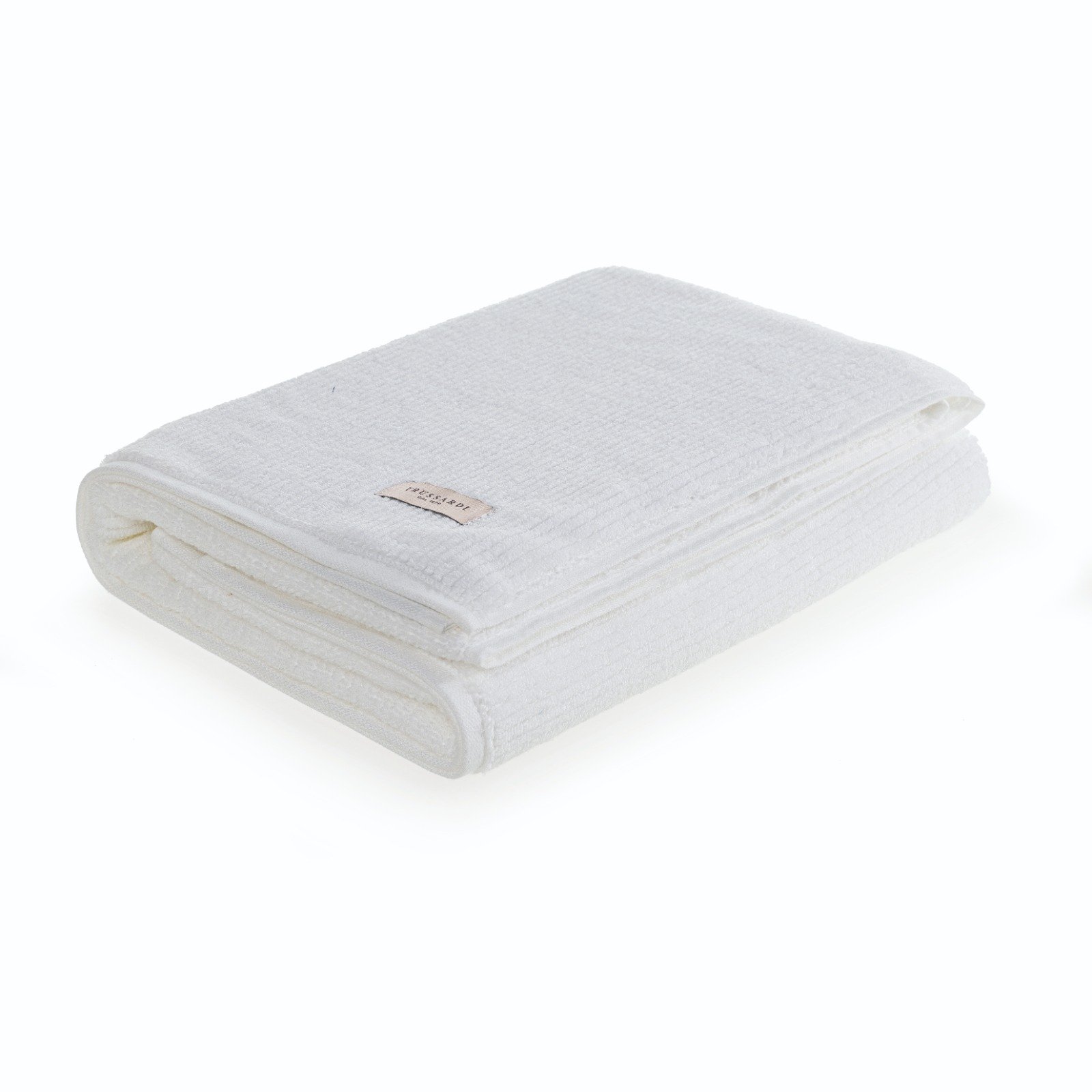 toalha de banho trussardi 100 algodao belluno branco sottile casa still